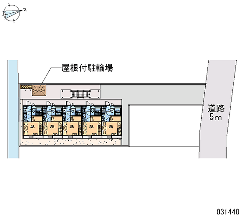レオパレスＭＡＲＣＨ 区画図
