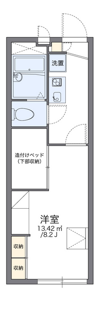 レオパレスＭＩＮＯヒルズ 間取り図