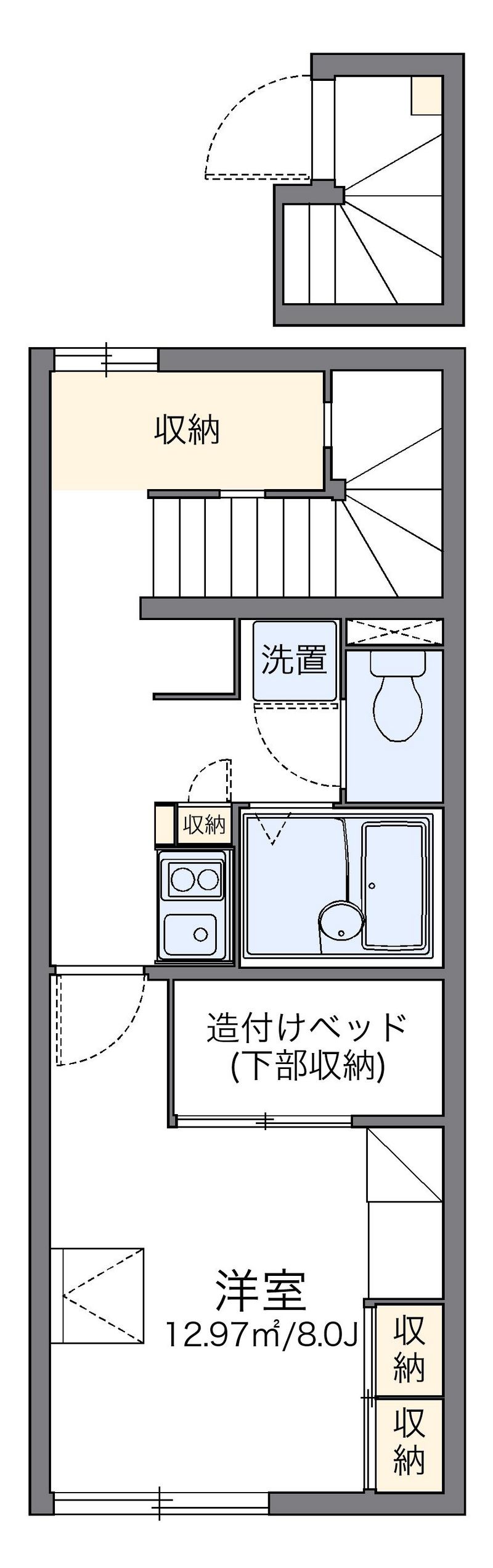 レオパレスＦｏｒｅｓｔ 間取図