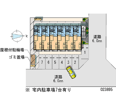 23895 Monthly parking lot