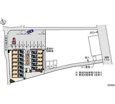 25004月租停車場