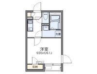 レオネクストキューブ西九条 間取り図