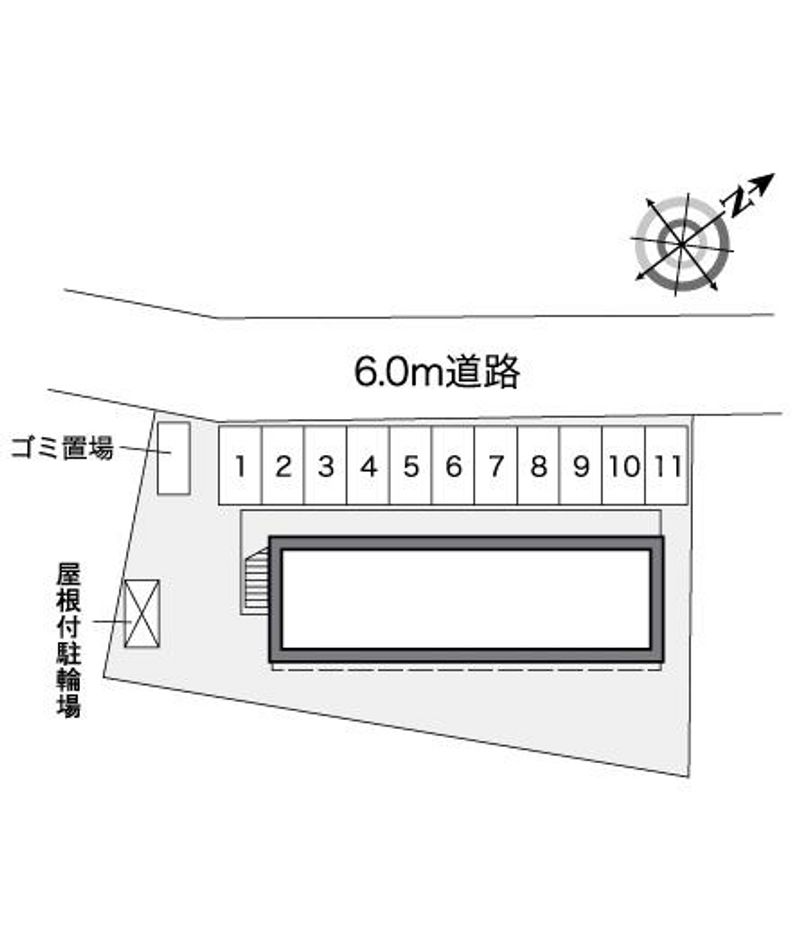 レオパレスＴ＆Ｈ 配置図
