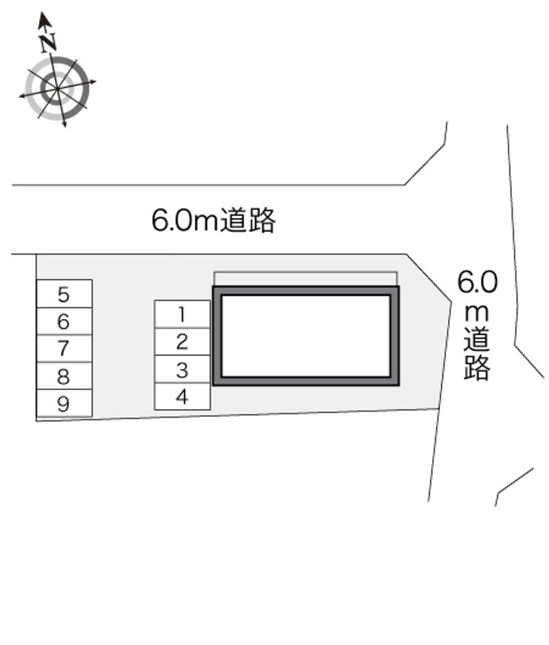 レオパレスピースフルハイツ２ 配置図