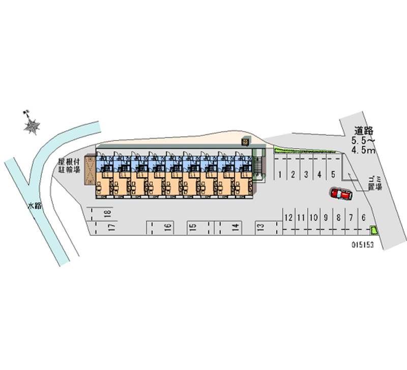 15153 Monthly parking lot