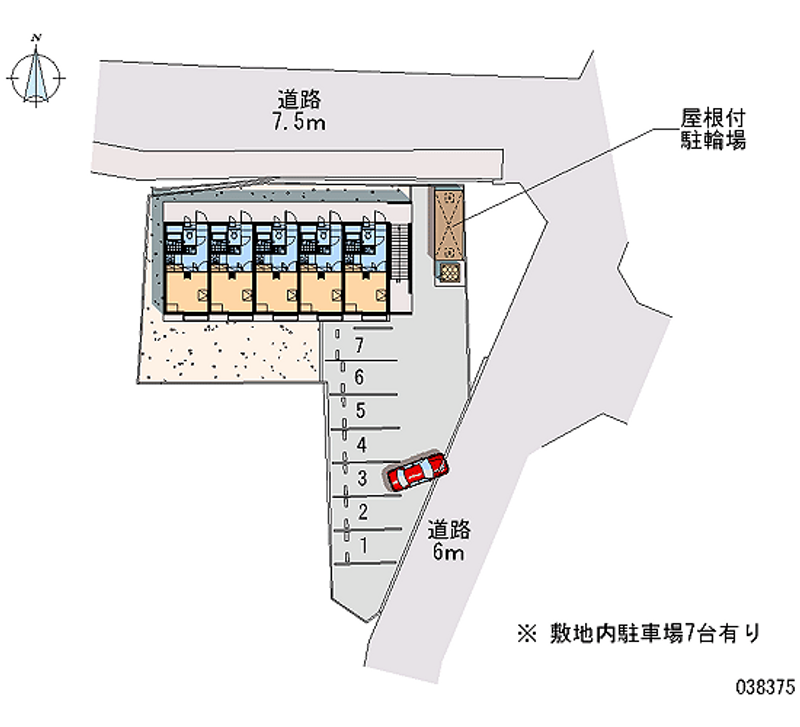 38375 Monthly parking lot