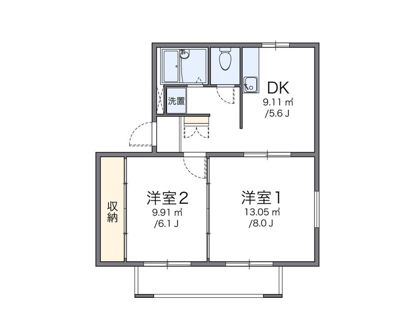 leopalace Parkside Maison Floor plan