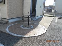 レオパレスクレール 庭