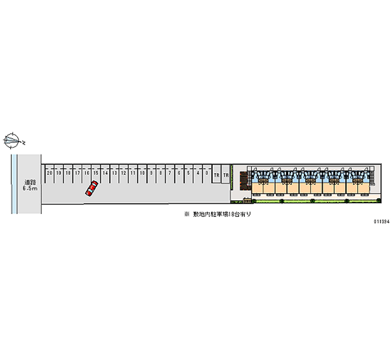 11394 bãi đậu xe hàng tháng