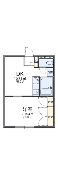 レオパレスグリーンハイツＡ 間取り図