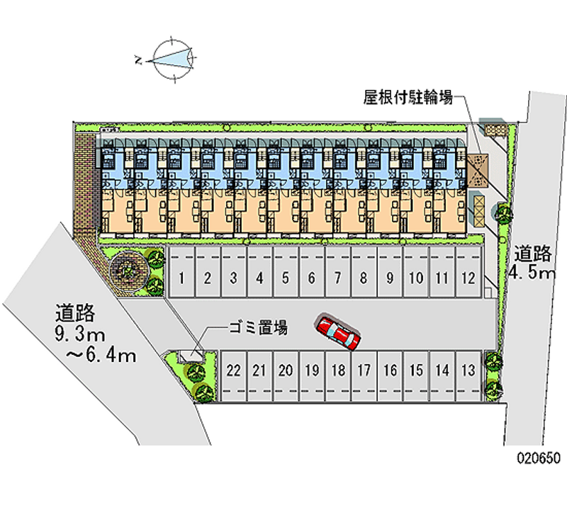 20650月租停車場