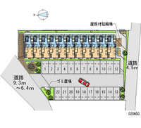 20650 Monthly parking lot