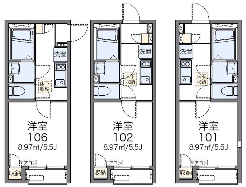 レオネクストエムエスケイⅢ 間取図