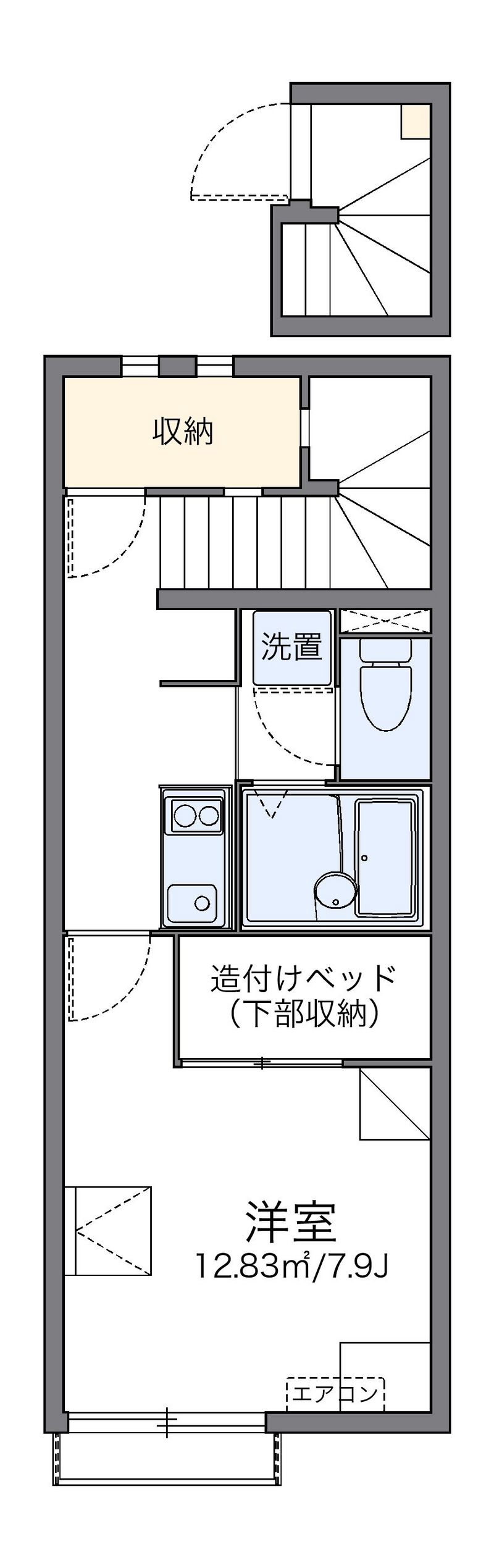 レオネクスト翼Ⅱ 間取り