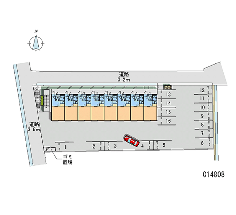 14808 bãi đậu xe hàng tháng