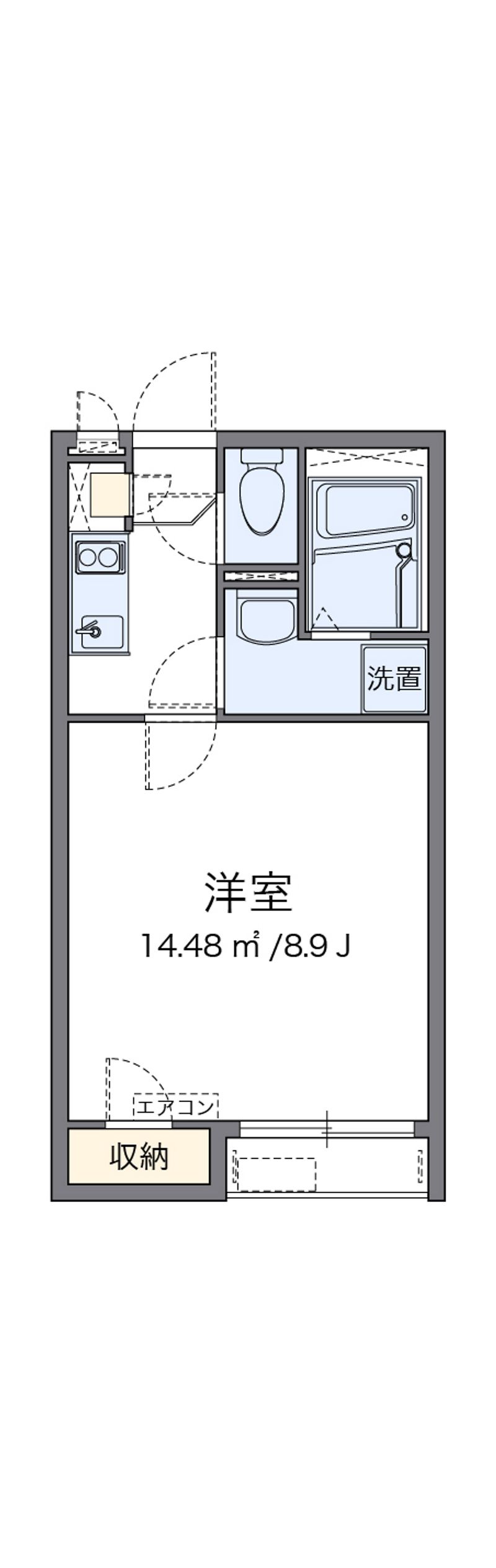 クレイノビュートップ相原 間取図