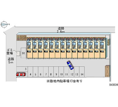 15034 Monthly parking lot