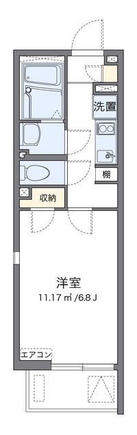 レオネクストジャスミン 間取り図