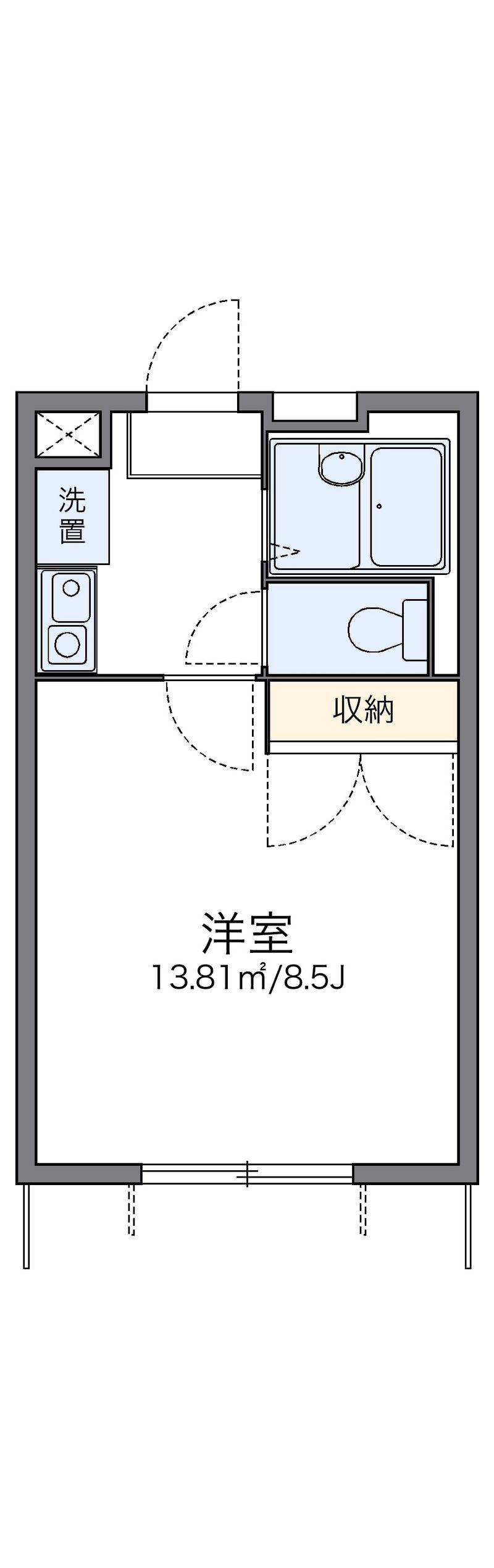 leopalace View Flare 户型图
