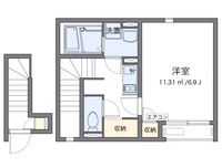 クレイノエルムポッケ 間取り図