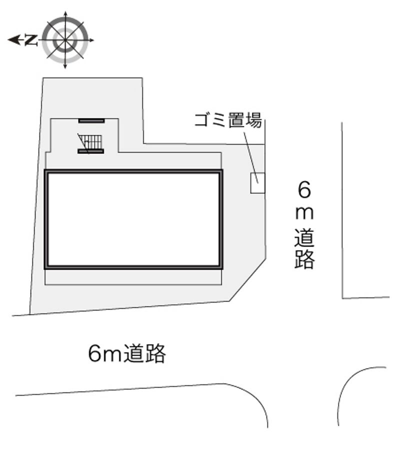 レオパレスカルチェ 配置図