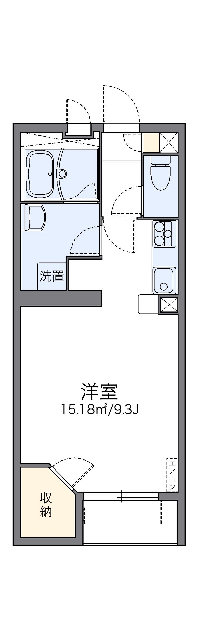 レオネクストホースロードⅢ 間取図
