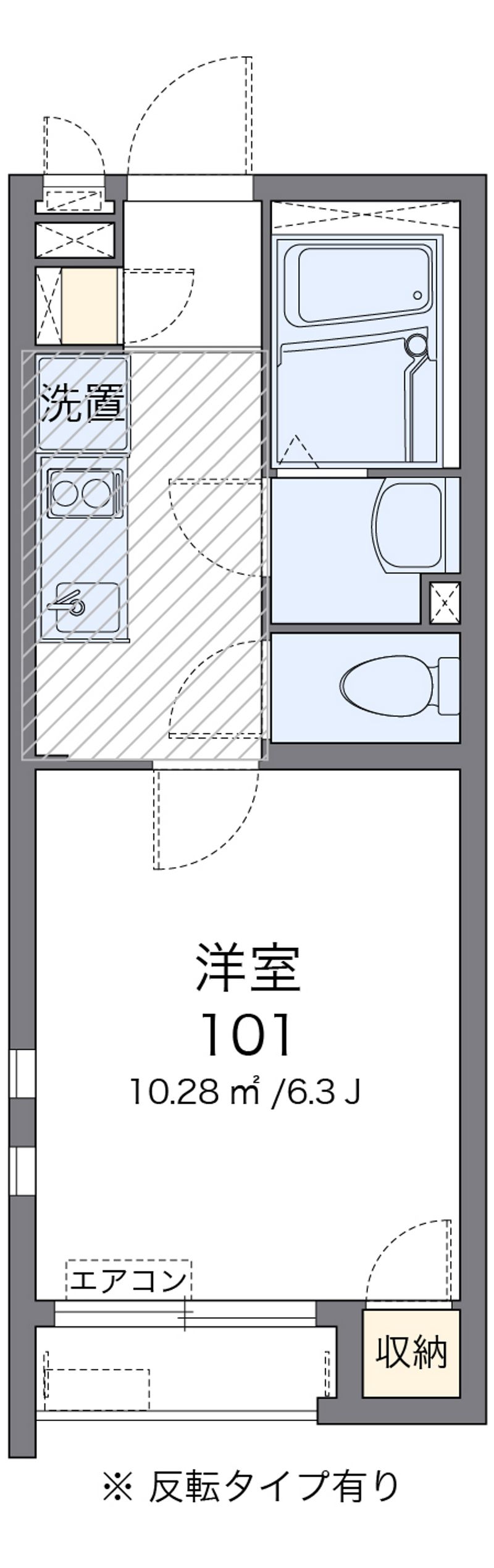 クレイノレオ　ナイトウ 間取図