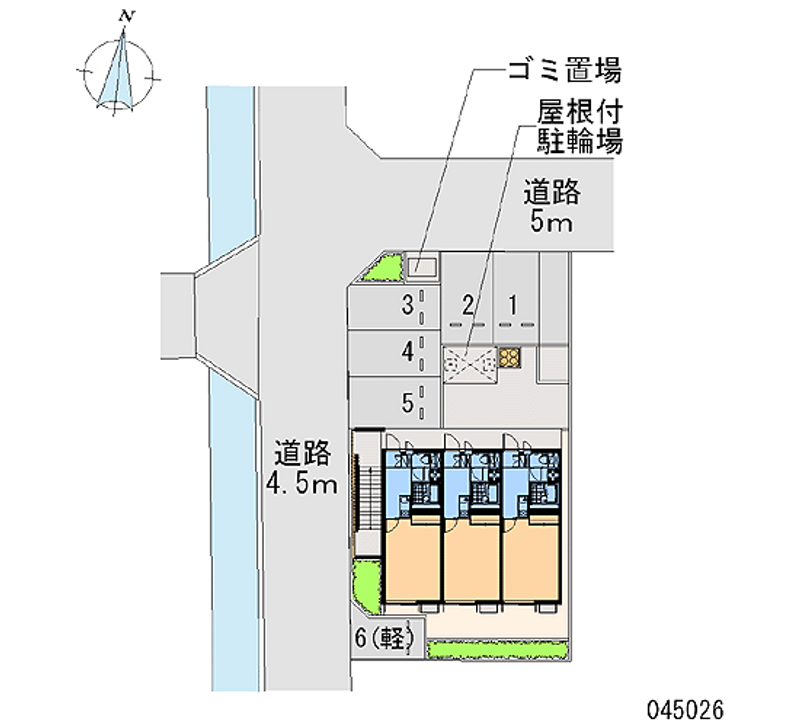 45026月租停車場