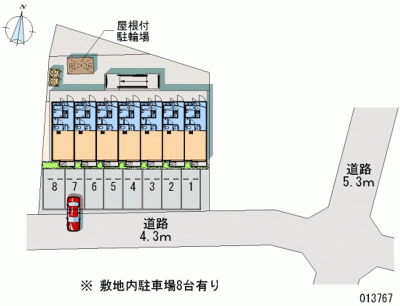 13767月租停車場