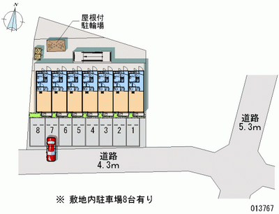 13767月租停车场