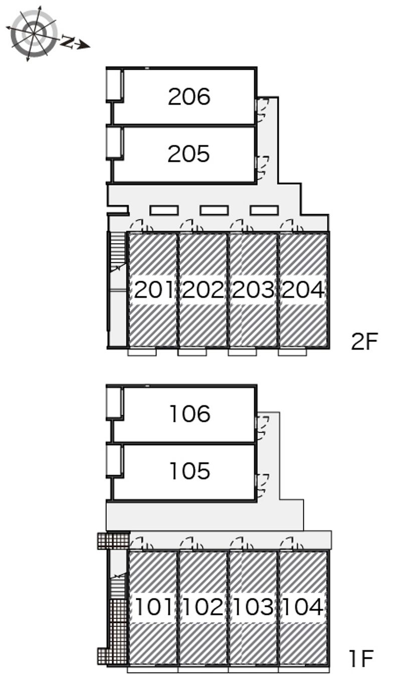レオパレスｄｒｅａｍ 間取り配置図