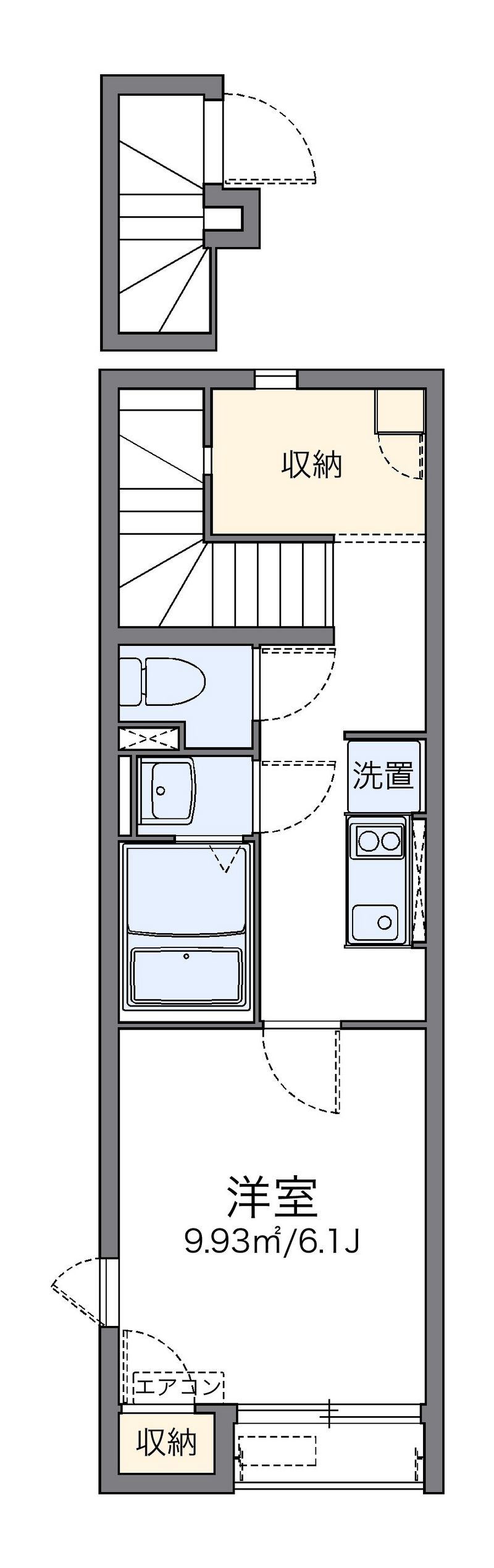 レオネクストフリージア 間取図