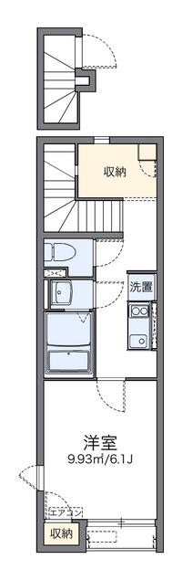 レオネクストフリージア 間取り図