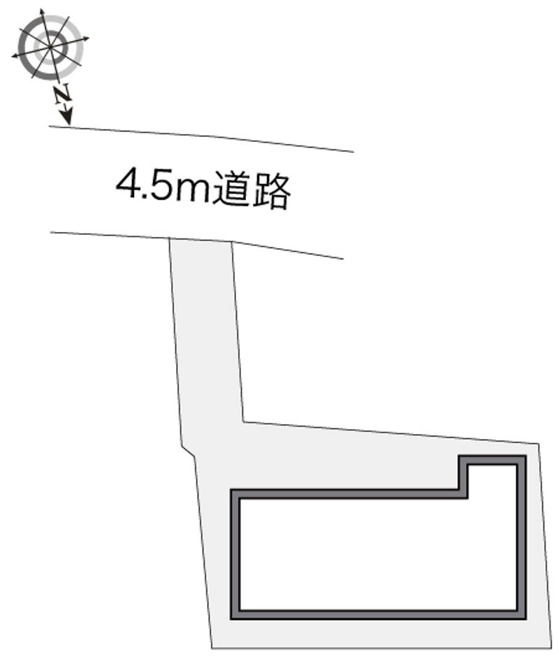 レオパレスなかむら 配置図