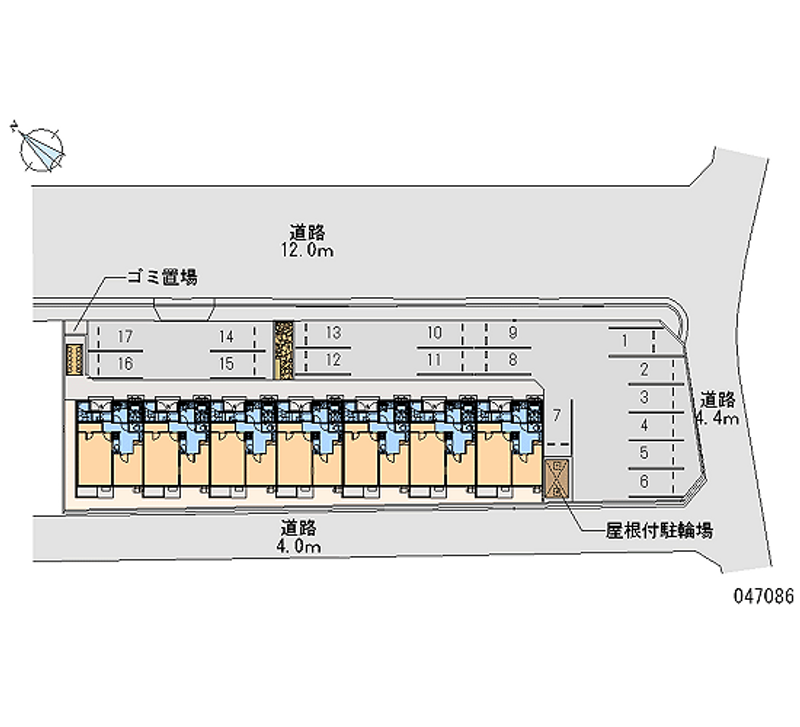 47086月租停車場