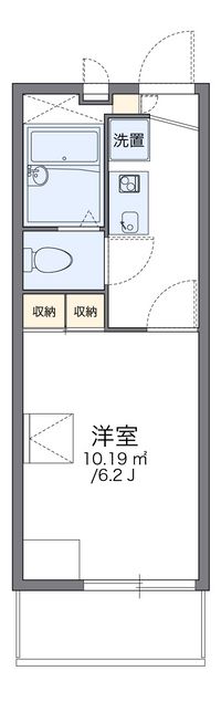 レオパレス糸田橋南 間取り図