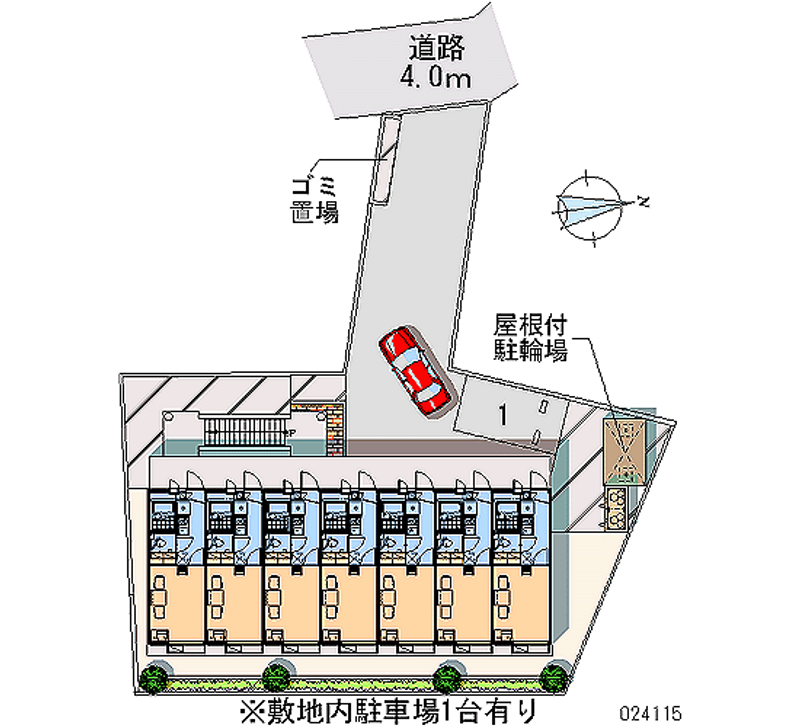 レオパレスｃｈｉｙｏ 月極駐車場