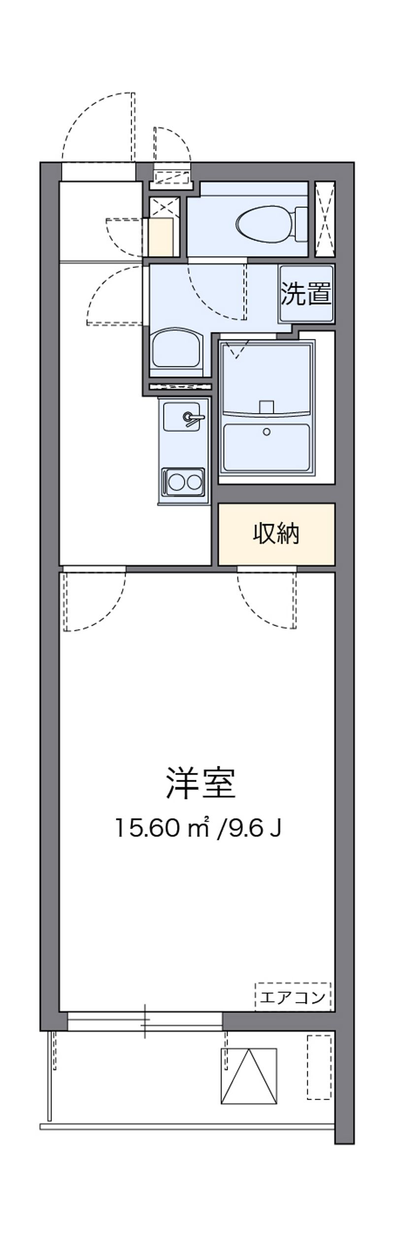 クレイノＥＸＩＶ　Ⅱ 間取図