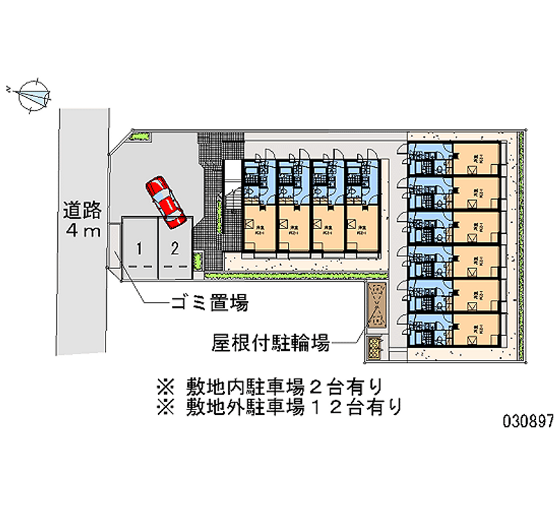 30897 Monthly parking lot