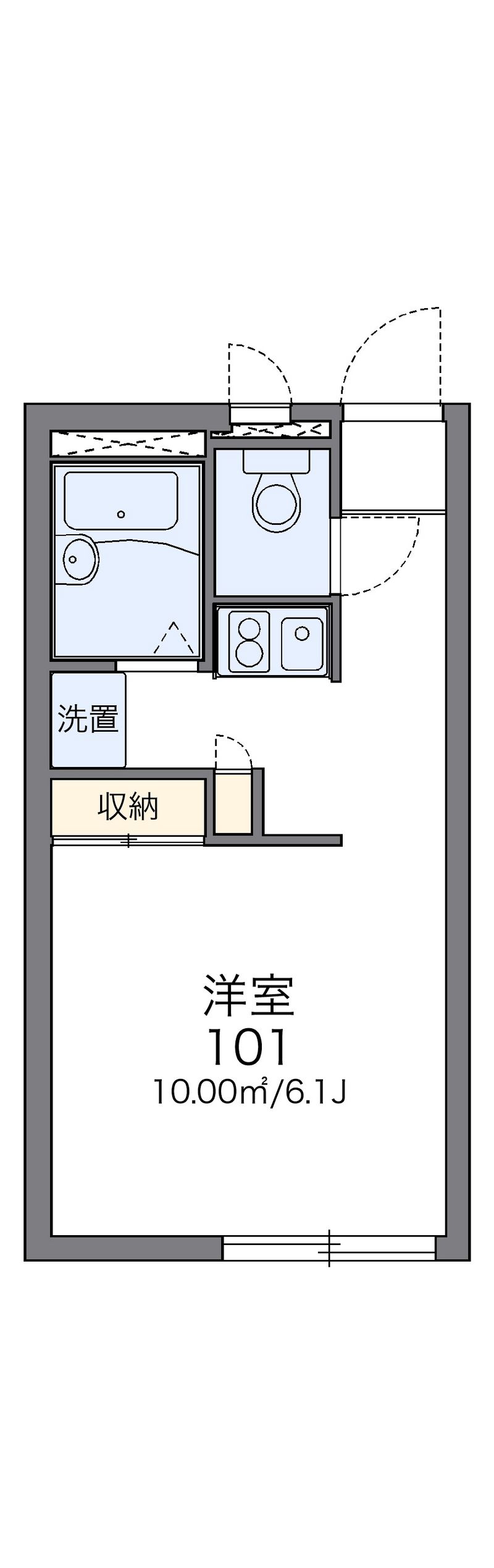 leopalace Suzuki 평면도