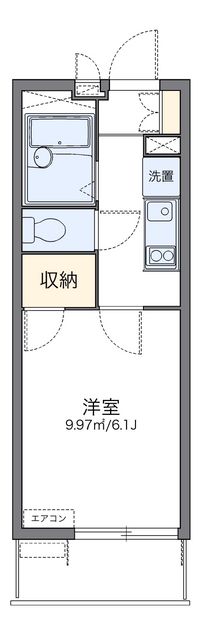 レオパレスシリウス 間取り図