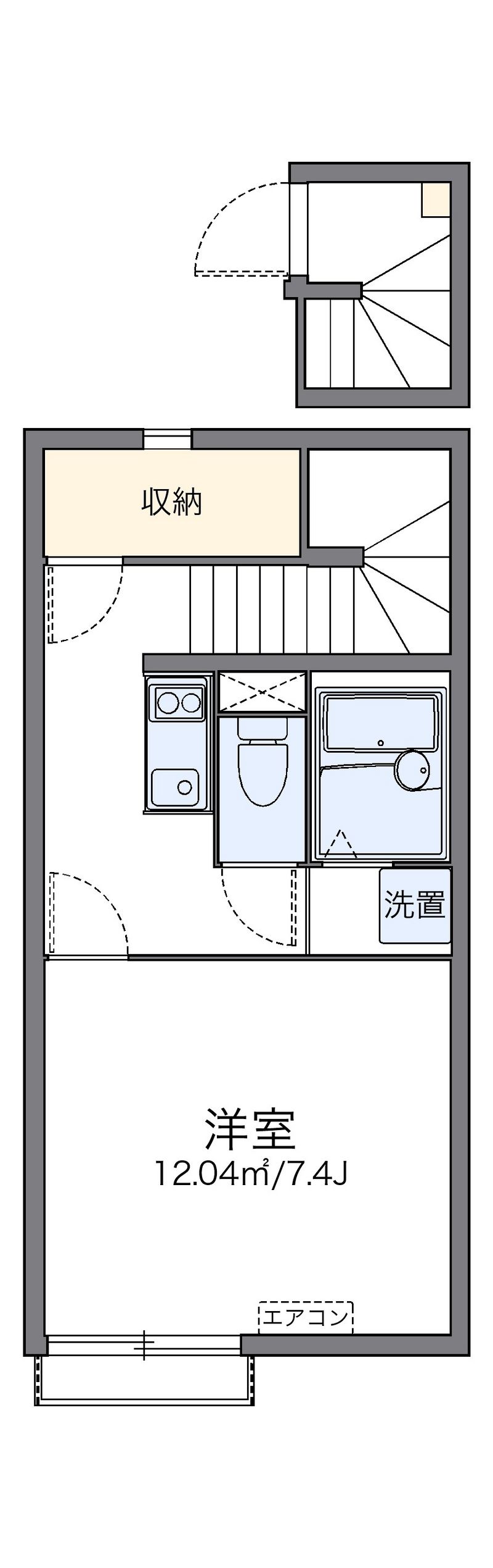 レオネクストプレザン今池 間取図