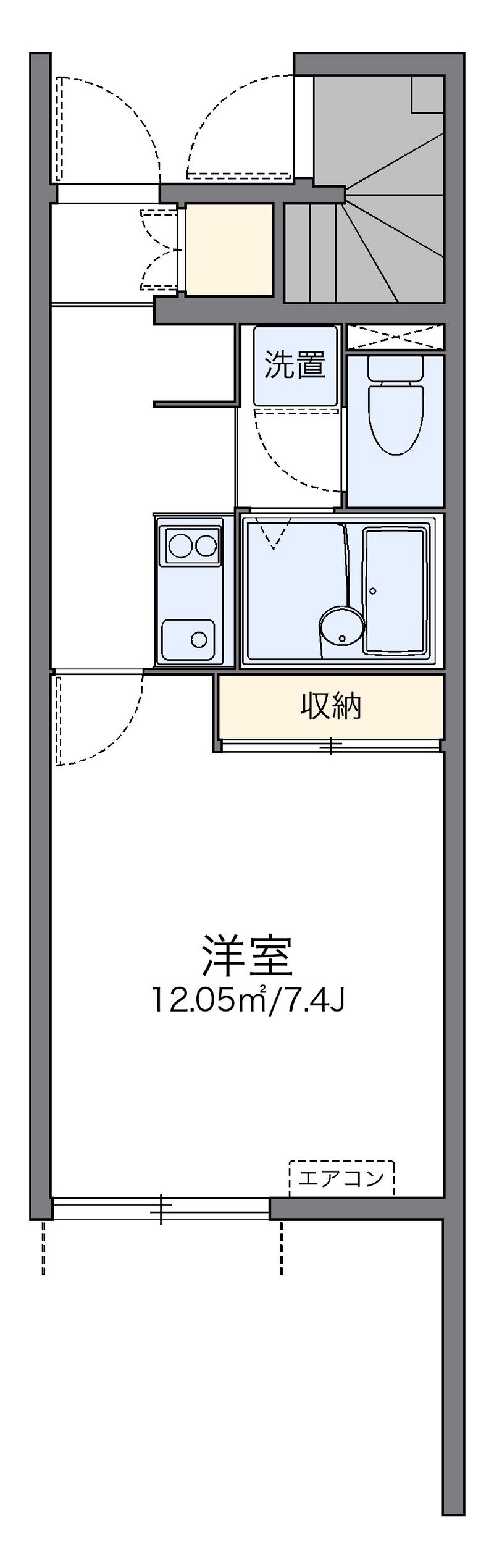 レオネクストアベリア 間取図