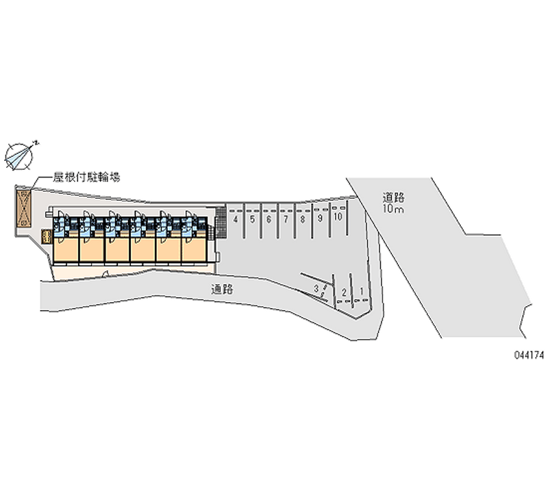 レオパレス桜 月極駐車場