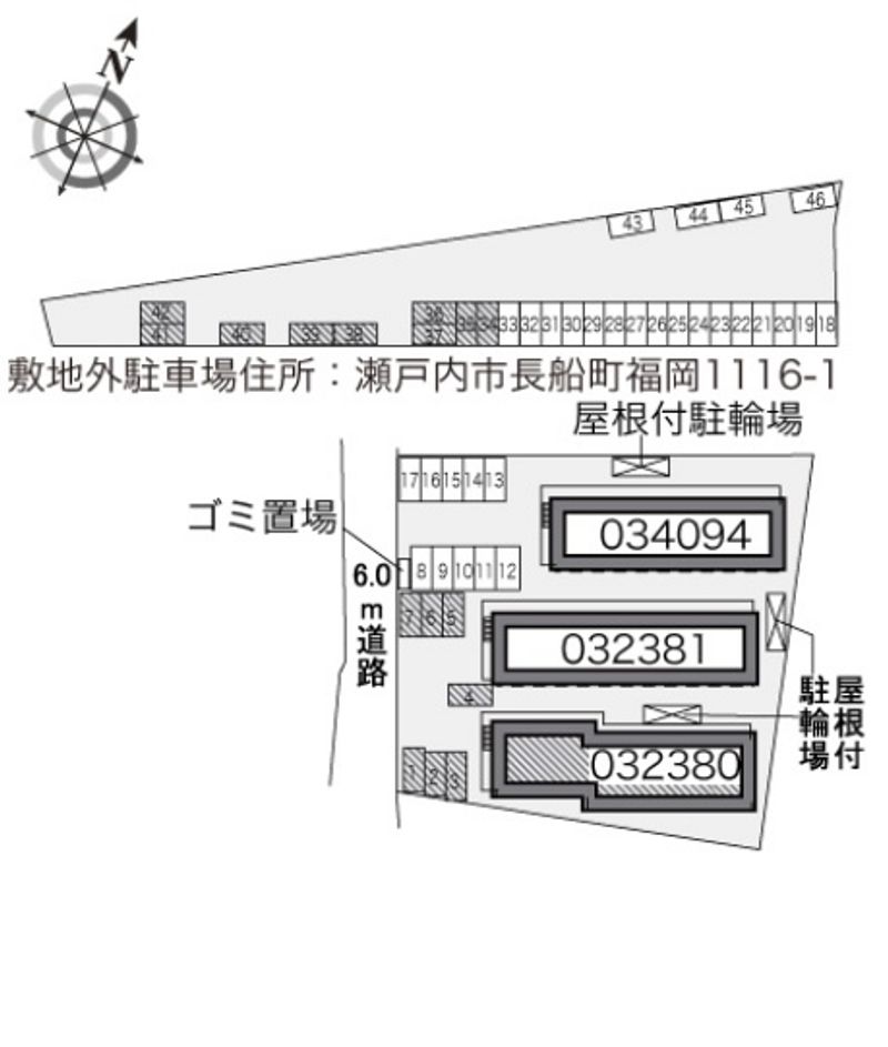 レオパレス福岡Ａ 駐車場