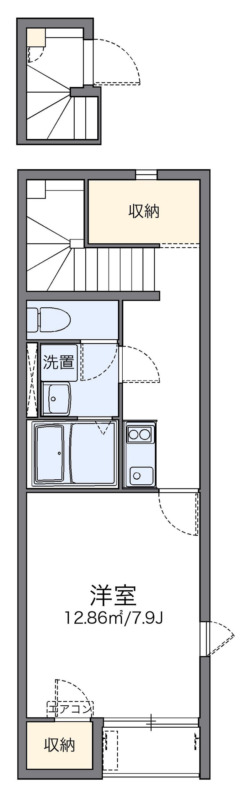 レオネクストミドリソウ 間取図