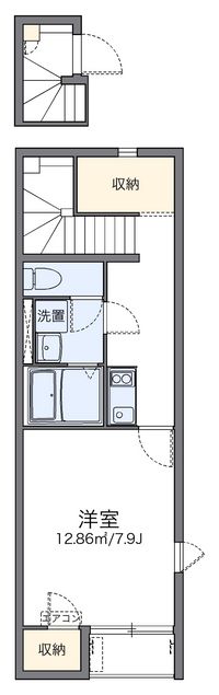 レオネクストミドリソウ 間取り図