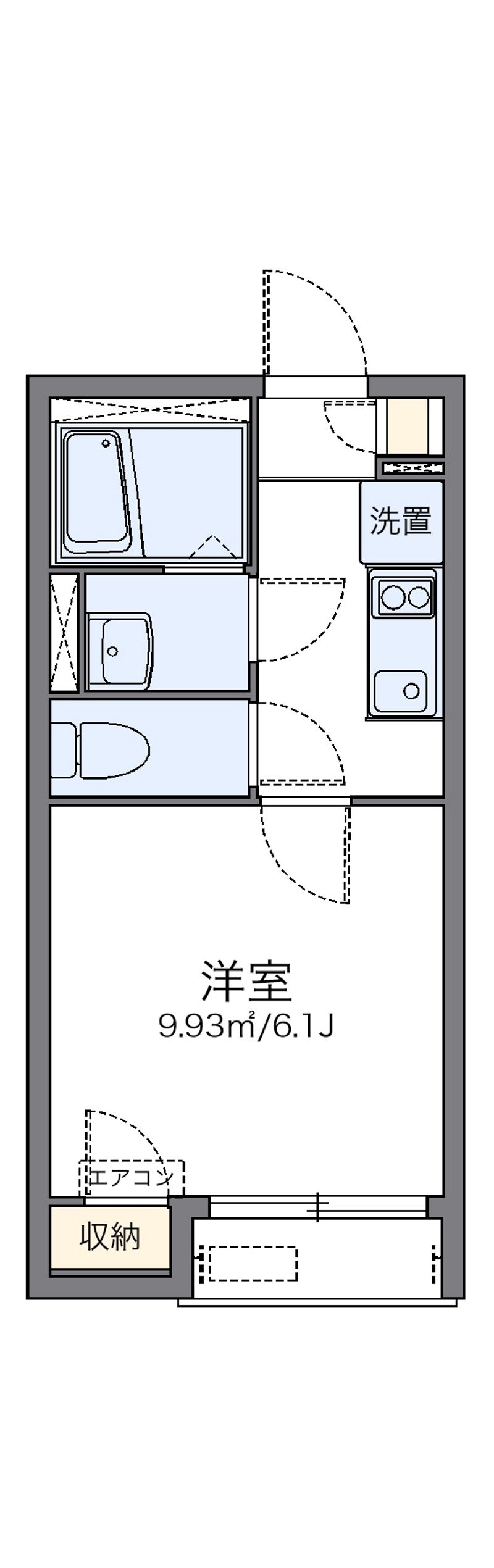 LEONEXT M&T Hokubu II 户型图