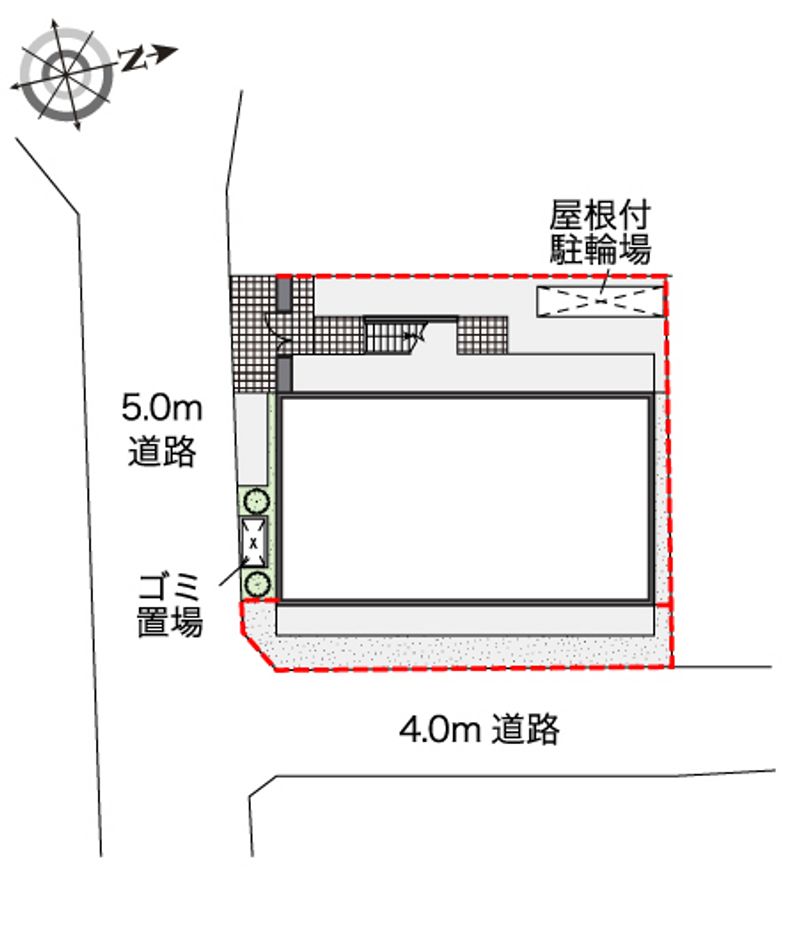 レオパレスエスト砂町 配置図