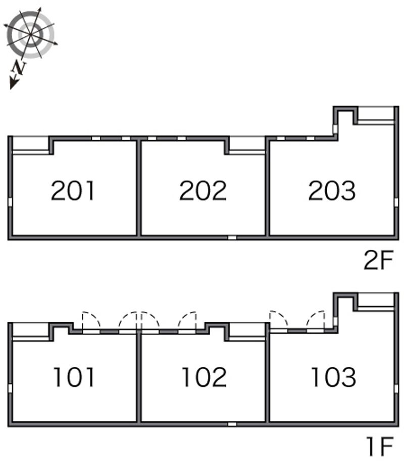 レオネクストプルミエール東雲 間取配置図